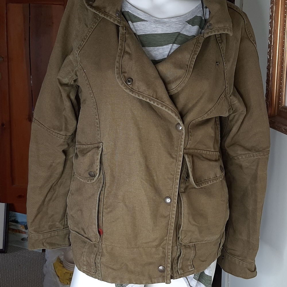Aritzia Wilfred Free Linen Cotton Jacket